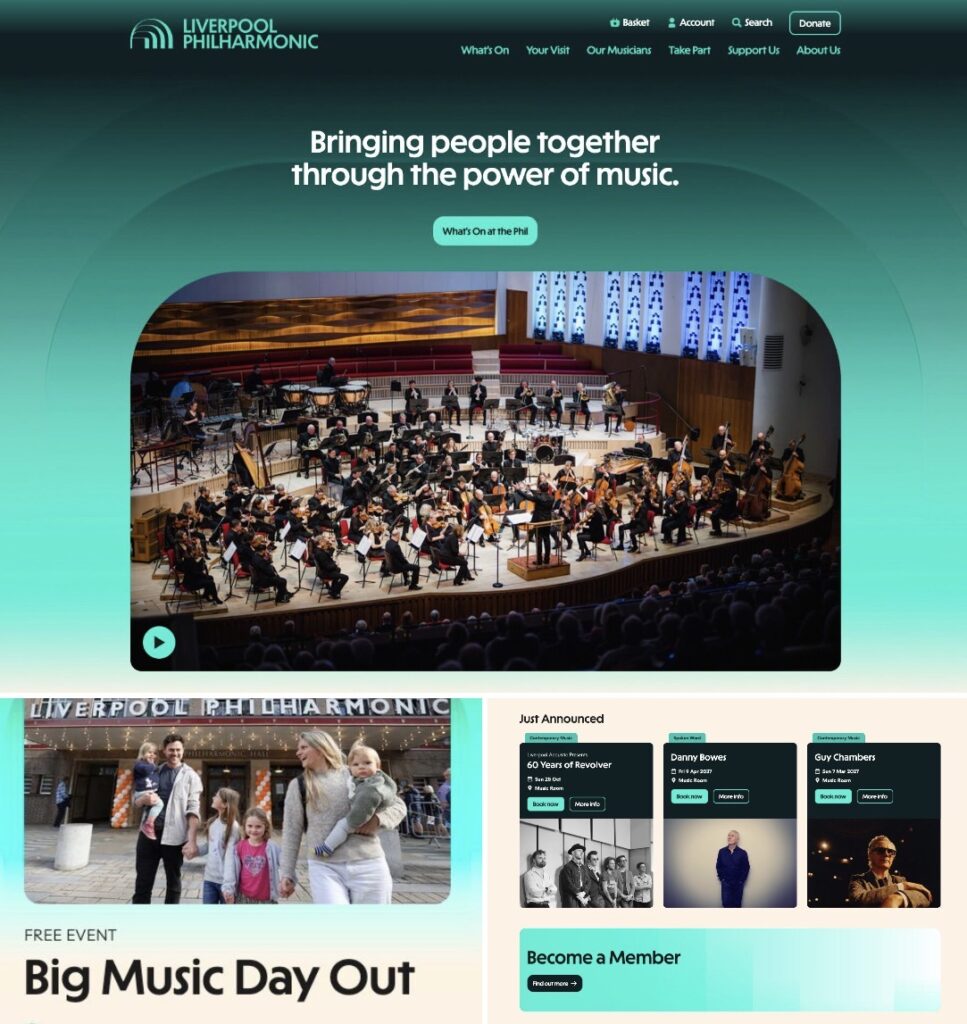 liverpool phil new website landing page
